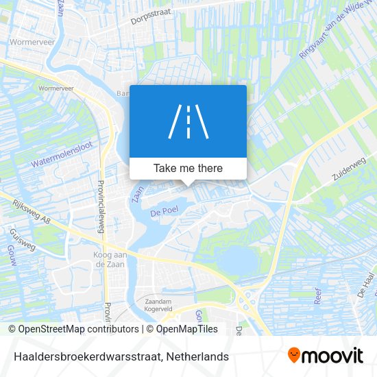 Haaldersbroekerdwarsstraat map