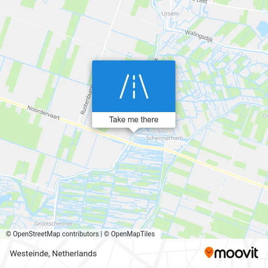 Westeinde map