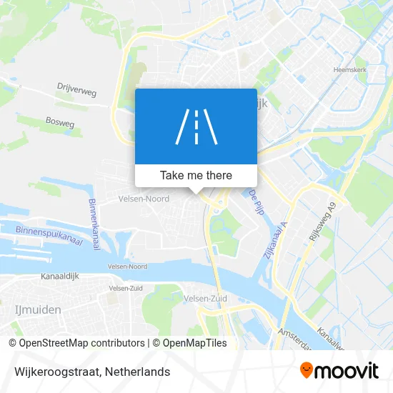 Wijkeroogstraat map