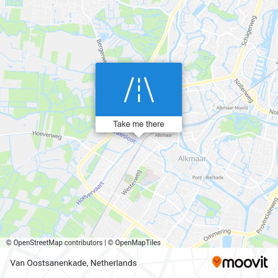 Van Oostsanenkade map