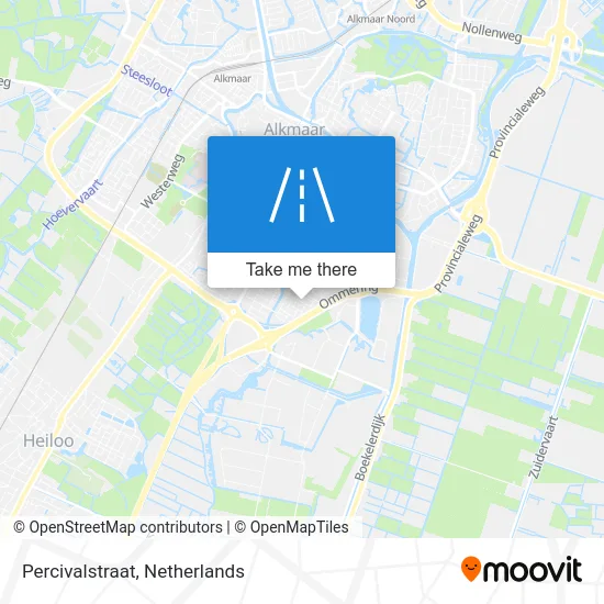 Percivalstraat map