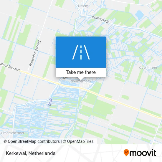 Kerkewal map