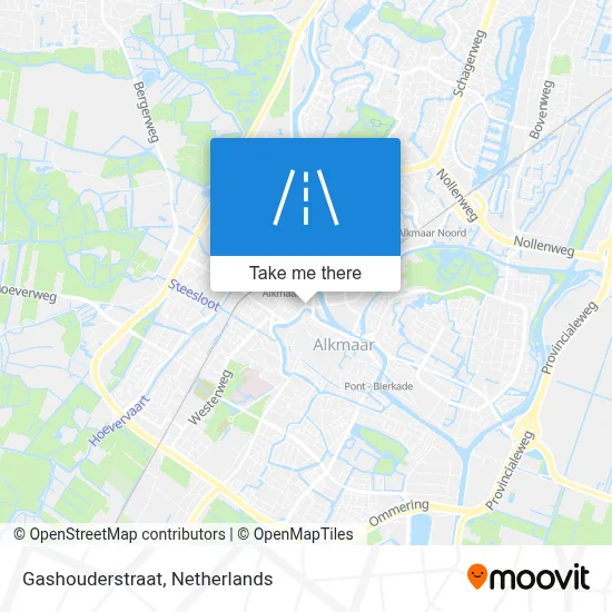 Gashouderstraat map