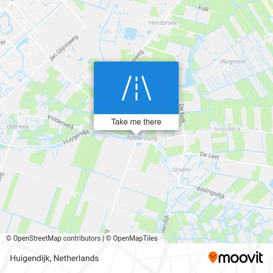 Huigendijk map