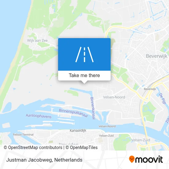 Justman Jacobweg map