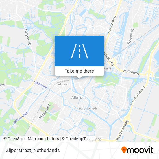 Zijperstraat map