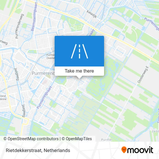 Rietdekkerstraat Karte