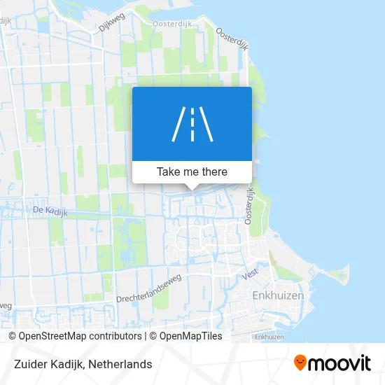Zuider Kadijk map