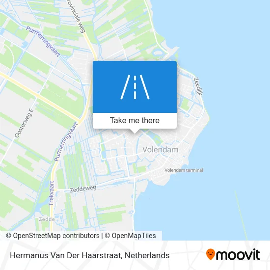 Hermanus Van Der Haarstraat map