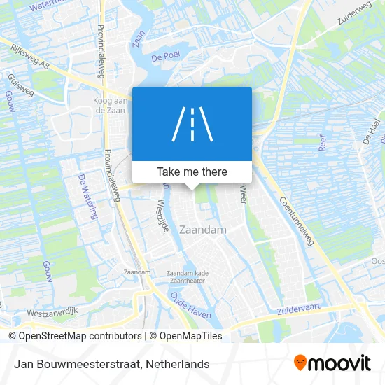 Jan Bouwmeesterstraat map