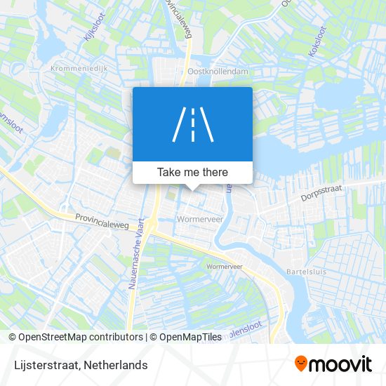 Lijsterstraat map