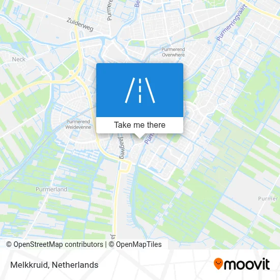 Melkkruid map