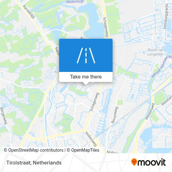 Tirolstraat map