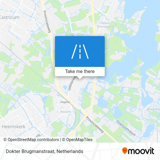 Dokter Brugmanstraat map