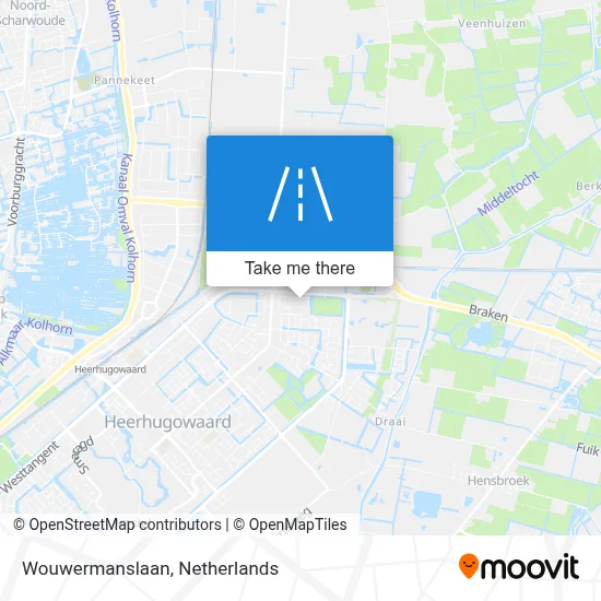 Wouwermanslaan map