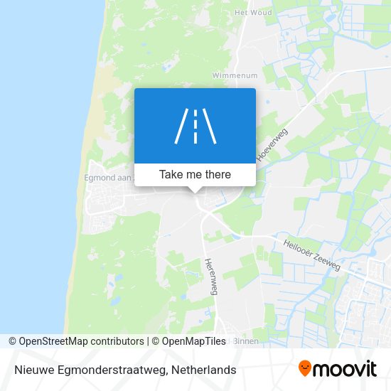 Nieuwe Egmonderstraatweg map