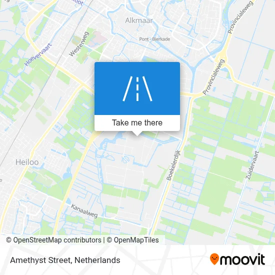 Amethiststraat map