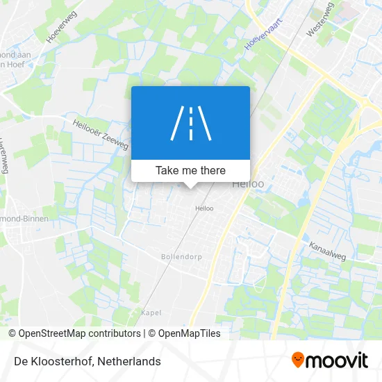 De Kloosterhof map