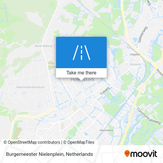 Burgemeester Nielenplein map
