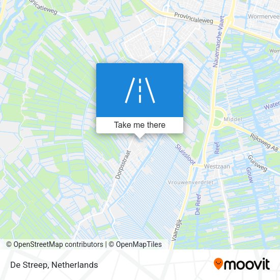 De Streep map