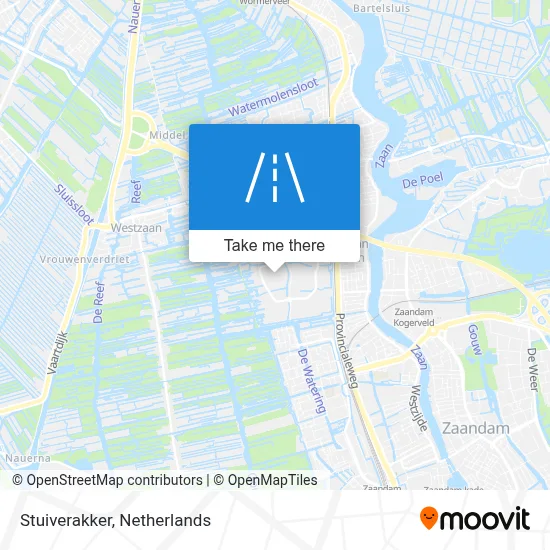 Stuiverakker map