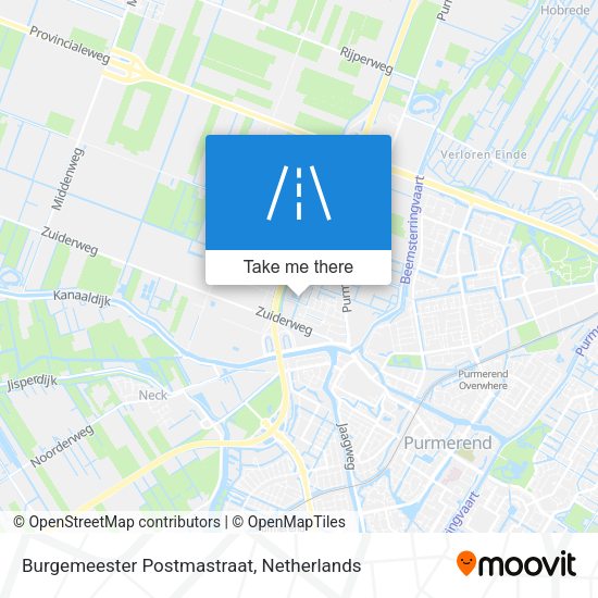 Burgemeester Postmastraat map