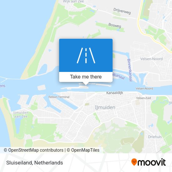 Sluiseiland map