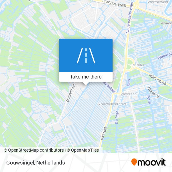 Gouwsingel map