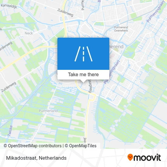Mikadostraat map