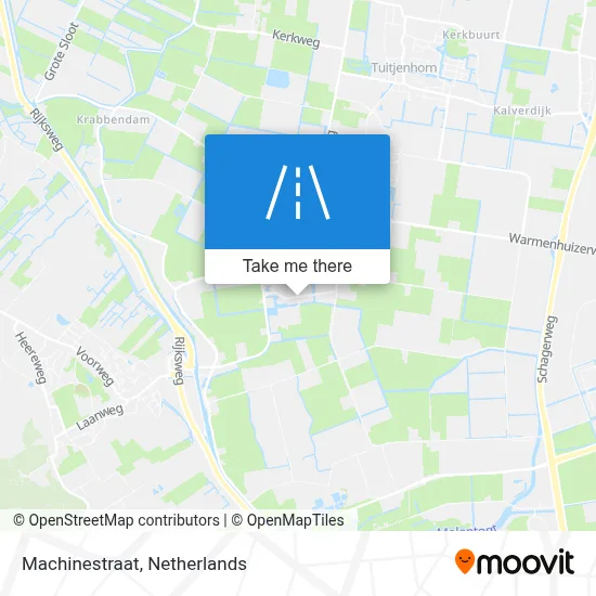 Machinestraat map