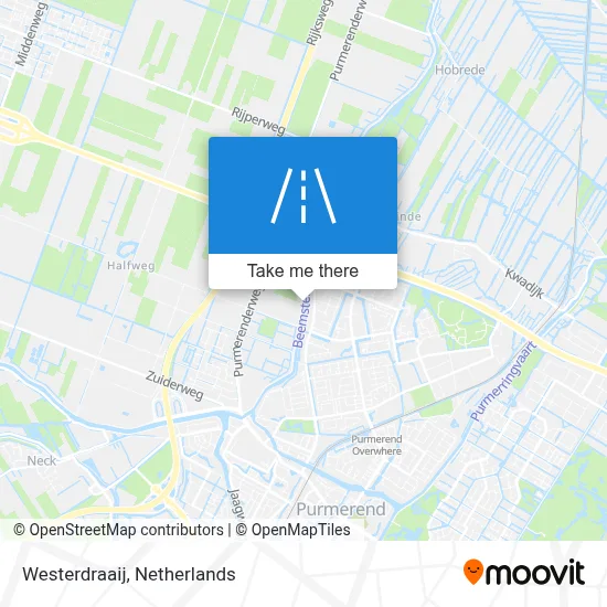 Westerdraaij map