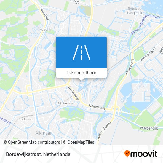 Bordewijkstraat map