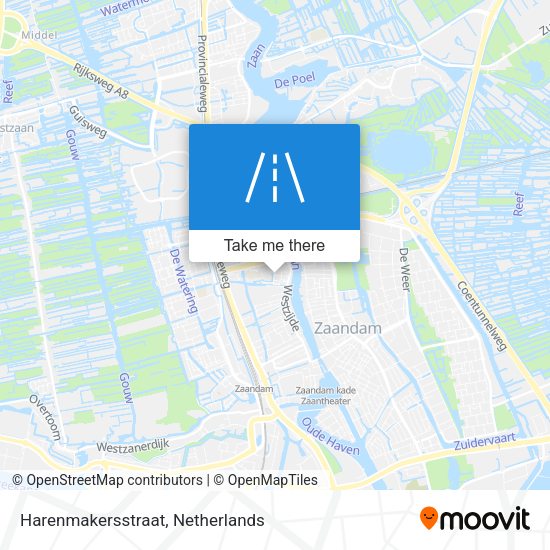 Harenmakersstraat map
