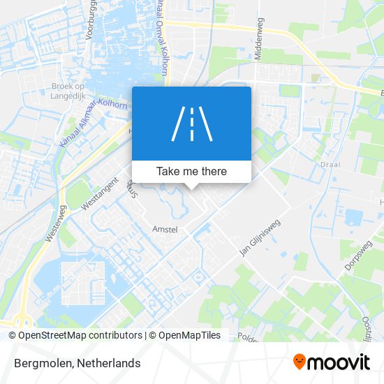 Bergmolen map