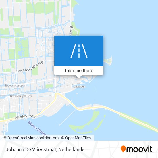 Johanna De Vriesstraat map