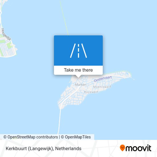 Kerkbuurt (Langewijk) map