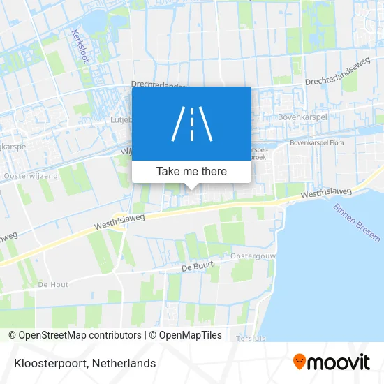 Kloosterpoort map
