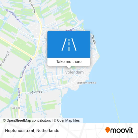Neptunusstraat map