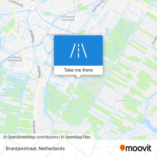 Brantjesstraat map