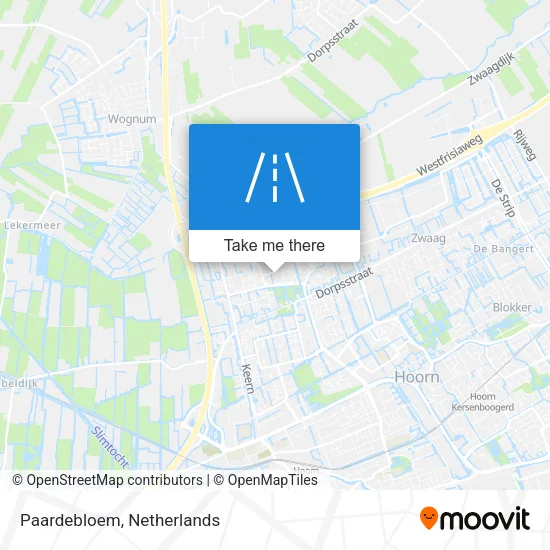 Paardebloem map