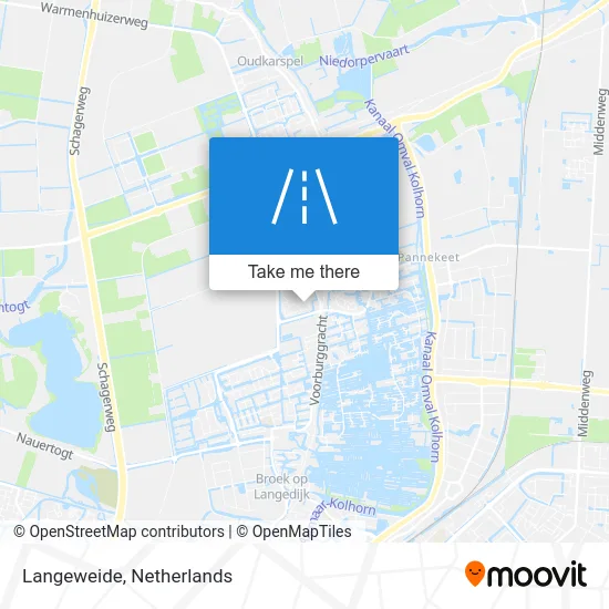 Langeweide map