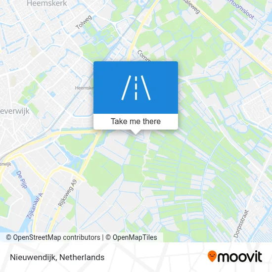 Nieuwendijk map