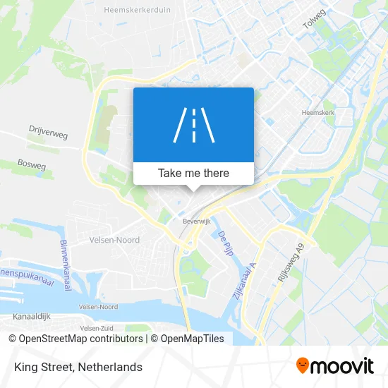 Koningstraat map