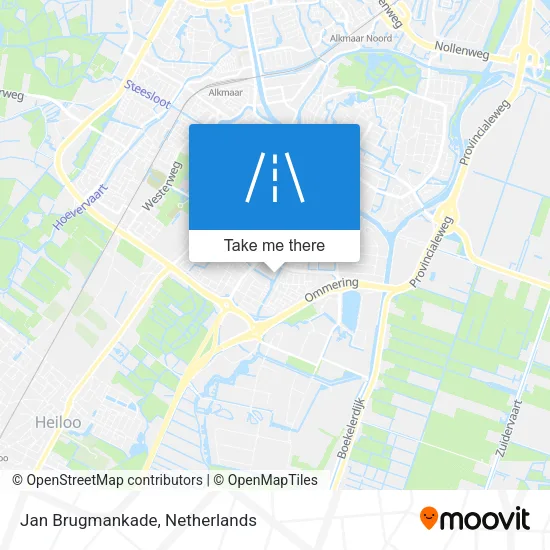 Jan Brugmankade map