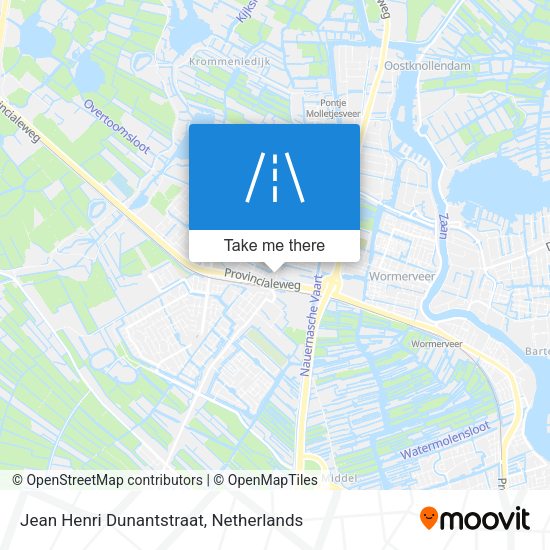 Jean Henri Dunantstraat map