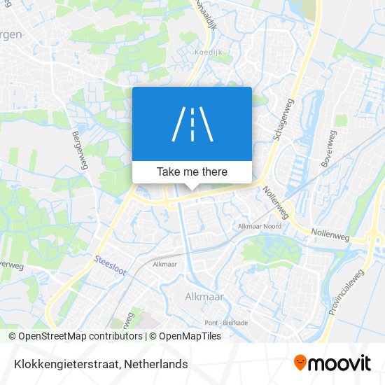 Klokkengieterstraat map