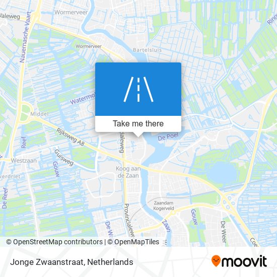 Jonge Zwaanstraat map