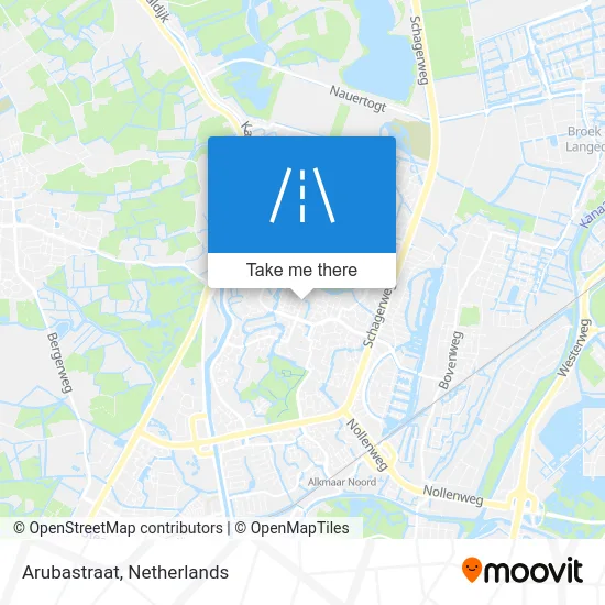 Arubastraat map