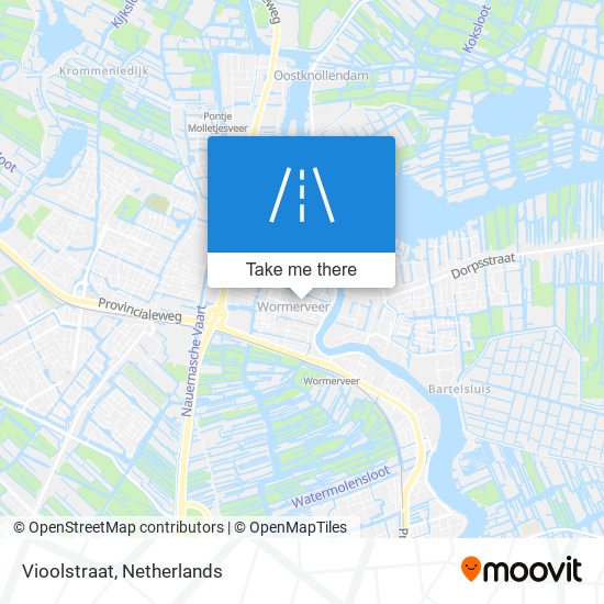 Vioolstraat map