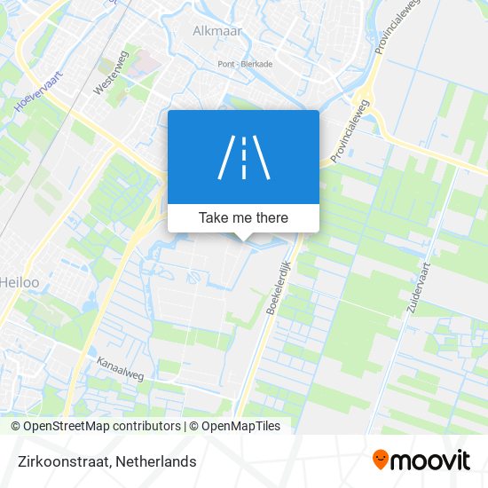 Zirkoonstraat map